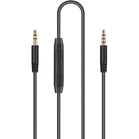 Ersatz Audiokabel für Sony-Kopfhörer, 3,5 mm auf 3,5 mm Aux Kabel kompatibel mit Sony WH-1000XM5 WH-1000XM4 WH-1000XM3 WH-CH720N ULT WEAR WH-CH710N WH-XB910N mit Inline-Mikrofon und Lautstärkeregler