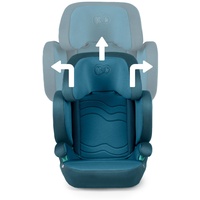 Kinderkraft XPAND 2 i-Size Kindersitz 100-150 cm, Kinderautositz, Höchste Sicherheitsstandards, Einfacher Montage mit ISOFIX, Hochwertige Materialien, Einstellung der Kopfstütze und Breite, Blau