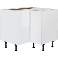 OPTIFIT Eckunterschrank Tara 90 x 58,4 x 87 cm Weiß
