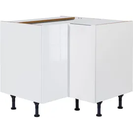 OPTIFIT Eckunterschrank Tara 90 x 58,4 x 87 cm Weiß