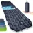 NORDMUT NORDMUT® Isomatte Ultraleicht [mit Reparaturset] – Aufblasbare Luftmatratze Camping kleines Packmaß – Camping Matratze Wetterfest für O... - Dunkelgrau