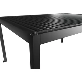 Biohort Pergola 5 m x 3,5 m Dunkelgrau-Metallic