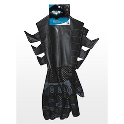Rubie ́s Kostüm Batman Handschuhe, Original Lizenzprodukt aus dem Film ‚The Dark Knight Rises‘ (2012) schwarz