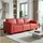 MCW 3-Sitzer Sofa rot