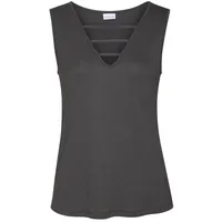 LASCANA Tanktop Damen anthrazit Gr.44/46