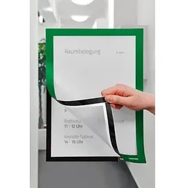 Magnetoplan Magnetrahmen selbstklebend Magnetofix grün A4 2 St.
