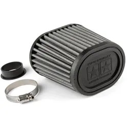 Racingluftfilter Stage6 DRAG RACE Airbox Weiss 44 / 49 mm Anschluss