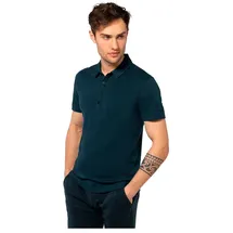 super.natural Poloshirt Bio Kurzarm blau XL