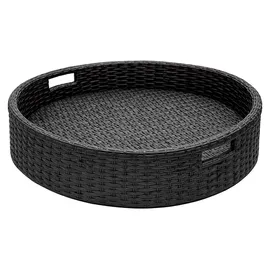 Relaxdays Schwimmendes Tablett Schwarz 20x60 cm