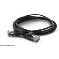 Wantec UTP-Patchkabel Cat.6A sw 7321 sw 20,0m