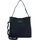 Valentino Brixton Hobo Bag Schultertaschen Leather Blue