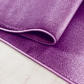 Ayyildiz Kurzflorteppich Plus 8008 Violett 120 cm x 170 cm