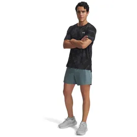 Under Armour 5'' Launch Laufshorts Herren 587 - jasper blue/serpentine/reflective M