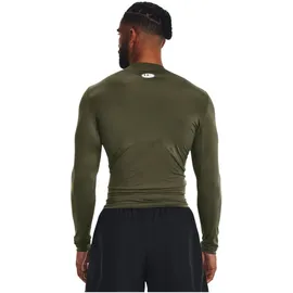 Under Armour HeatGear Armour langarm Funktionsshirt Herren 390 marine od green/white XXL