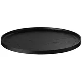 BLOMUS Tablett Oku Ø 34 cm Holz Schwarz M (Medium)