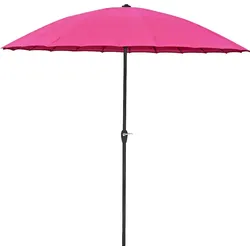 Garden Pleasure Sonnenschirm, mit 24 Streben, pink Garden Pleasure pink