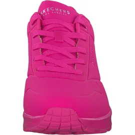 SKECHERS Uno Night Shades hot pink durabuck 37
