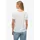Superdry T-Shirt "STUDIOS SLUB EMB VEE TEE", Damen, Gr. M, optic, Single Jersey, Obermaterial: 100% Seide, unifarben, regular fit normal, V-Ausschnitt, Shirts T-Shirt, Baumwollmischung, relaxed fit