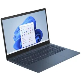 HP 14-ee0075ng, Waterfall Blue, Core i7-1355U, 16GB RAM, 512GB SSD, DE (917W6EA#ABD)