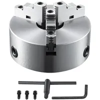 Vevor Drehbankfutter K11-200 200mm Dreibackenfutter HT300-Material 3 Backenfutter Spannbereich