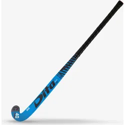 Feldhockeyschläger FiberTecC40 Mid Bow 40% Carbon Fortgeschrittene blau 36,5