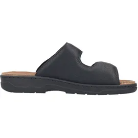Rieker Slides Schwarz 46