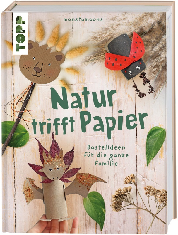 Natur Trifft Papier - Monstamoons, Gebunden