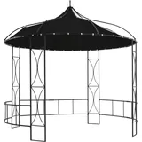 Pavillon 300 X 290 Cm Anthrazit Rund