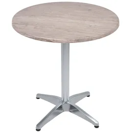 deluke Bistrotisch VIDOL Ø70 cm Hellbraun