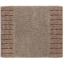 Grund Badematte   , braun , 100% Baumwolle , Maße (cm): B: 50 H: 1,8