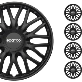 Sparco Radkappe 15" Zoll Radzierblenden Satz schwarz