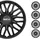 Sparco Radkappe 15" Zoll Radzierblenden Satz schwarz