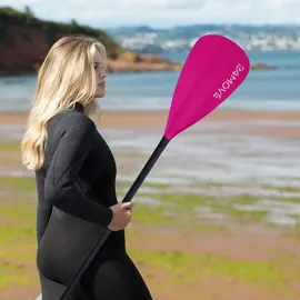 24move Doppelpaddel 2 in 1 Aluminium 230 cm Pink
