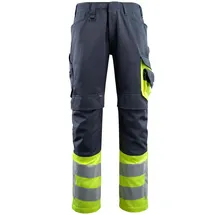 Mascot Leeds Arbeitshose Gr. 76C47 schwarzblau/hi-vis gelb
