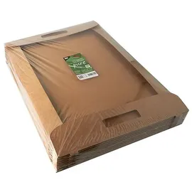 Papstar Tragetabletts, Pappe "pure" braun