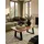 KADIMA DESIGN Kadima Beige Akazie 115 x 60 x 40 cm