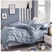 KEAYOO Bettwäsche 155x 220 Grau für Winter bis Sommer
