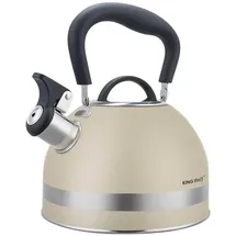 OEM Stahl-gaskessel 1.8L klein Induktion, Beige Kinghoff Kh-1854