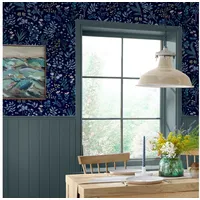 Joules Holcombe Floral Navy Vliestapete 10mx52cm - Joules