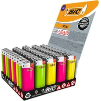 BIC 50 Verschiedene Mini-Feuerzeuge