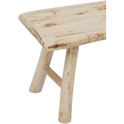 Atmosphera - Holzbank Woody Collection 70x26x31cm