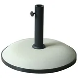 marbueno summer Sonnenschirmständer Beton 50 x 37 cm Weiß