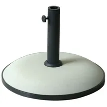 marbueno summer Sonnenschirmständer Beton 50 x 37 cm Weiß
