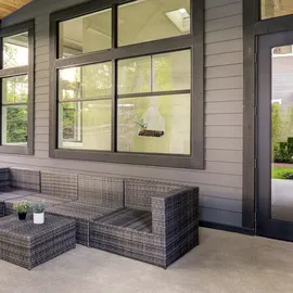 Relaxdays Fenster-Vogelfutterhaus 2er Set, transparent