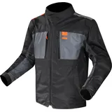 LS2 Titanium wasserdichte Motorrad Textiljacke, schwarz-blau, Größe 4XL für Männer