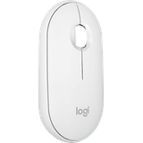 Logitech Pebble Mouse 2 weiß, Logi Bolt, USB/Bluetooth (910-007013)