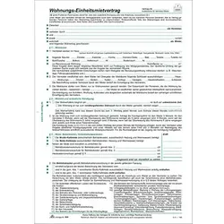 50 RNK-Verlag 599 Mietverträge für Wohnungen