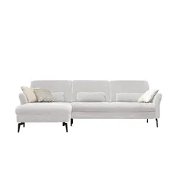 Kollektion Kraft Ecksofa Cord DANTE ¦ beige ¦ Maße (cm): B: 280 H: 91 T: 179.0