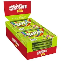 Skittles Crazy Sours Kaubonbons 14 x 38,0 g