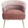 Kare DESIGN Sessel Sandwich 84780 Stoff Rosa Rose